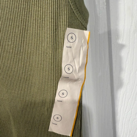 Universal Thread Olive and Brown Striped Tank Tops - Picture 12 of 13